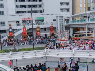 辻堂駅100年事業の様子